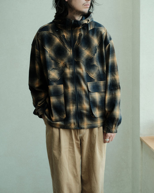 P.A.M. South Cove Kosmic Hoodie Check (39216)