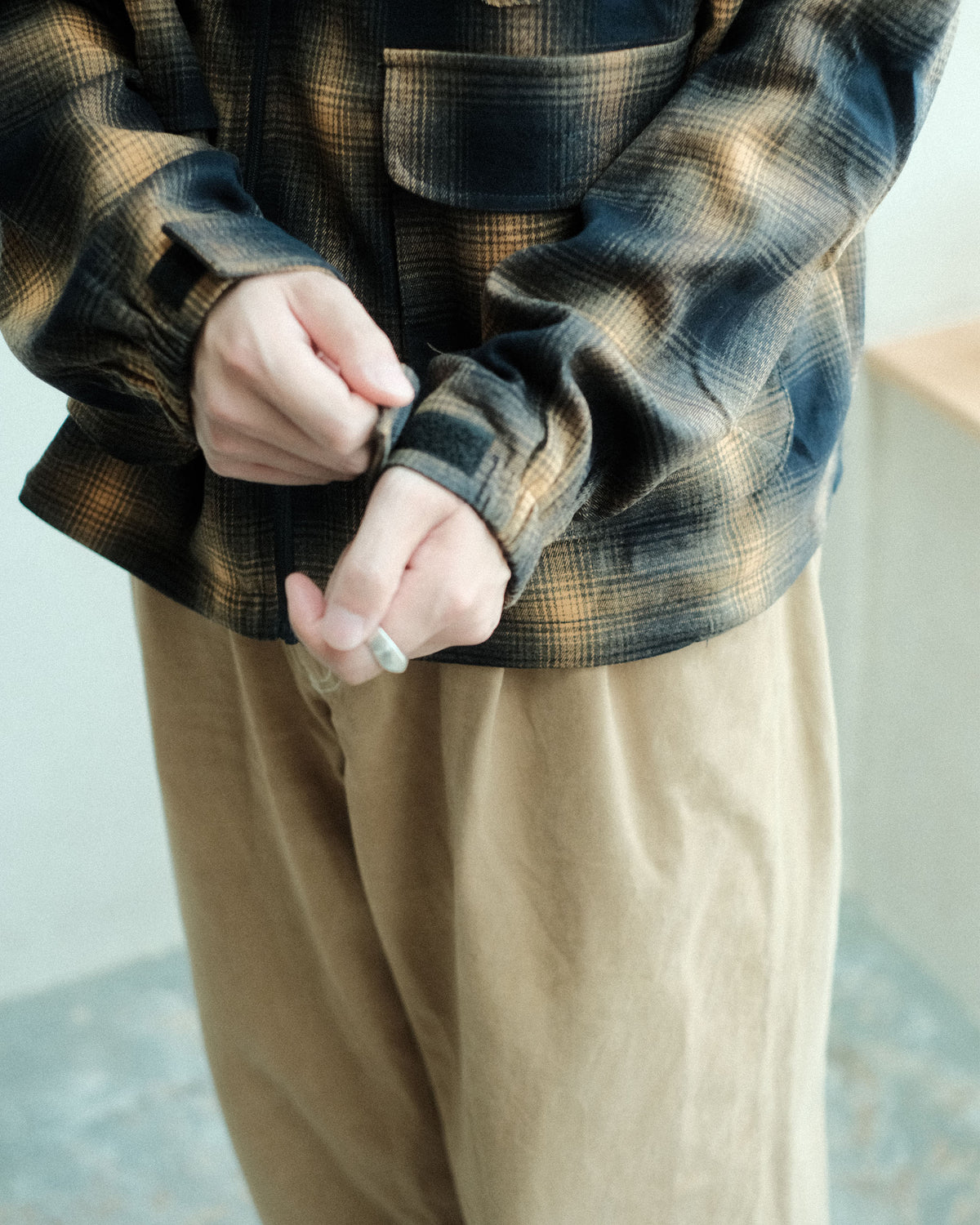 P.A.M. South Cove Kosmic Hoodie Check (39216)