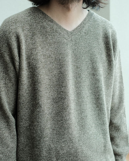 oira V neck pull over GRN (IFVP001)