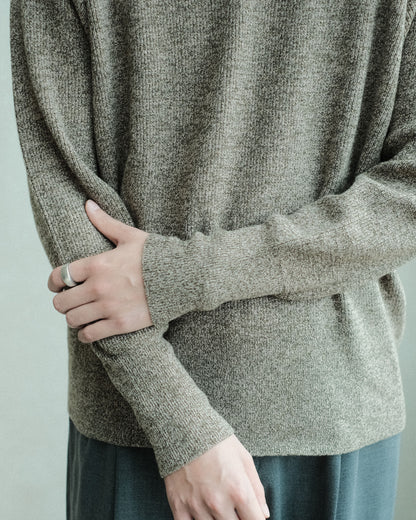 oira V neck pull over GRN (IFVP001)