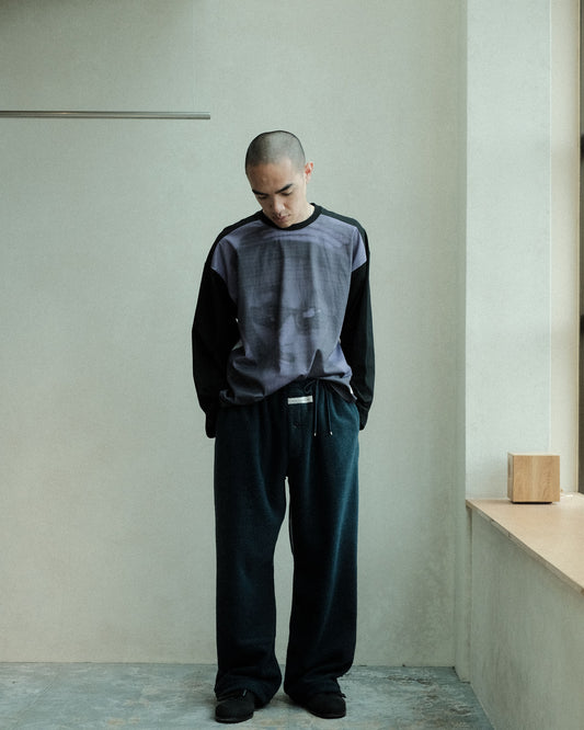 ABELIA EDOWARD GOUCHA Lt Pants Fleece Navy（26APT26）