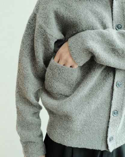 ABELIA EDOWARD GOUCHA Wana Cardigan Grey（26AKN38）