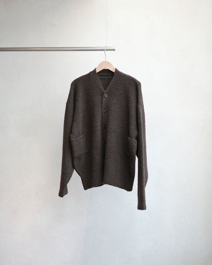 ABELIA EDOWARD GOUCHA Wana Cardigan Brown（26AKN38）