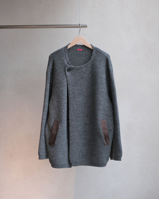 oira KNIT JACKET GREY (IFNJ01)