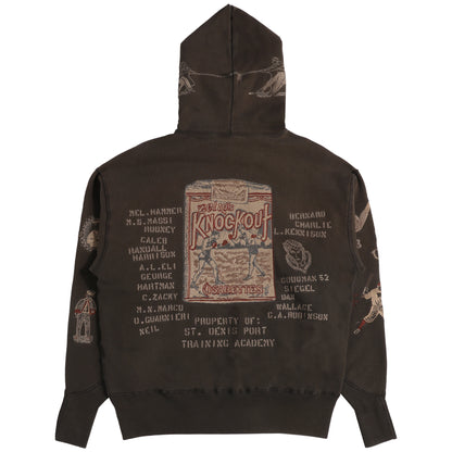 SAMUEL ZELIG Duffle Hoodie Olive Brown (DFL-26FW-8FT)