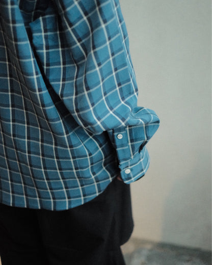 Baserange Claude Shirt Eureka Plaid 袖口・裾の詳細