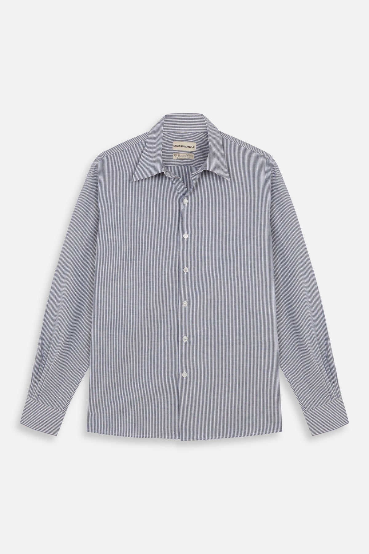 CAMISAS MANOLO BLUE/WHITE STRIPES CAMISA SHIRT 商品全体 26020501