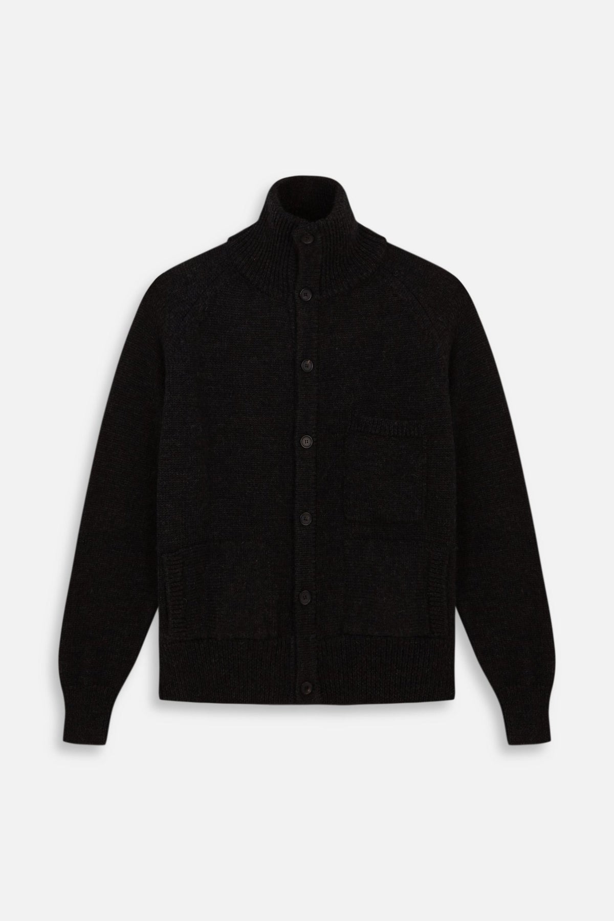 CAMISAS MANOLO BLACK KNITTED JACKET 商品全体 26024101