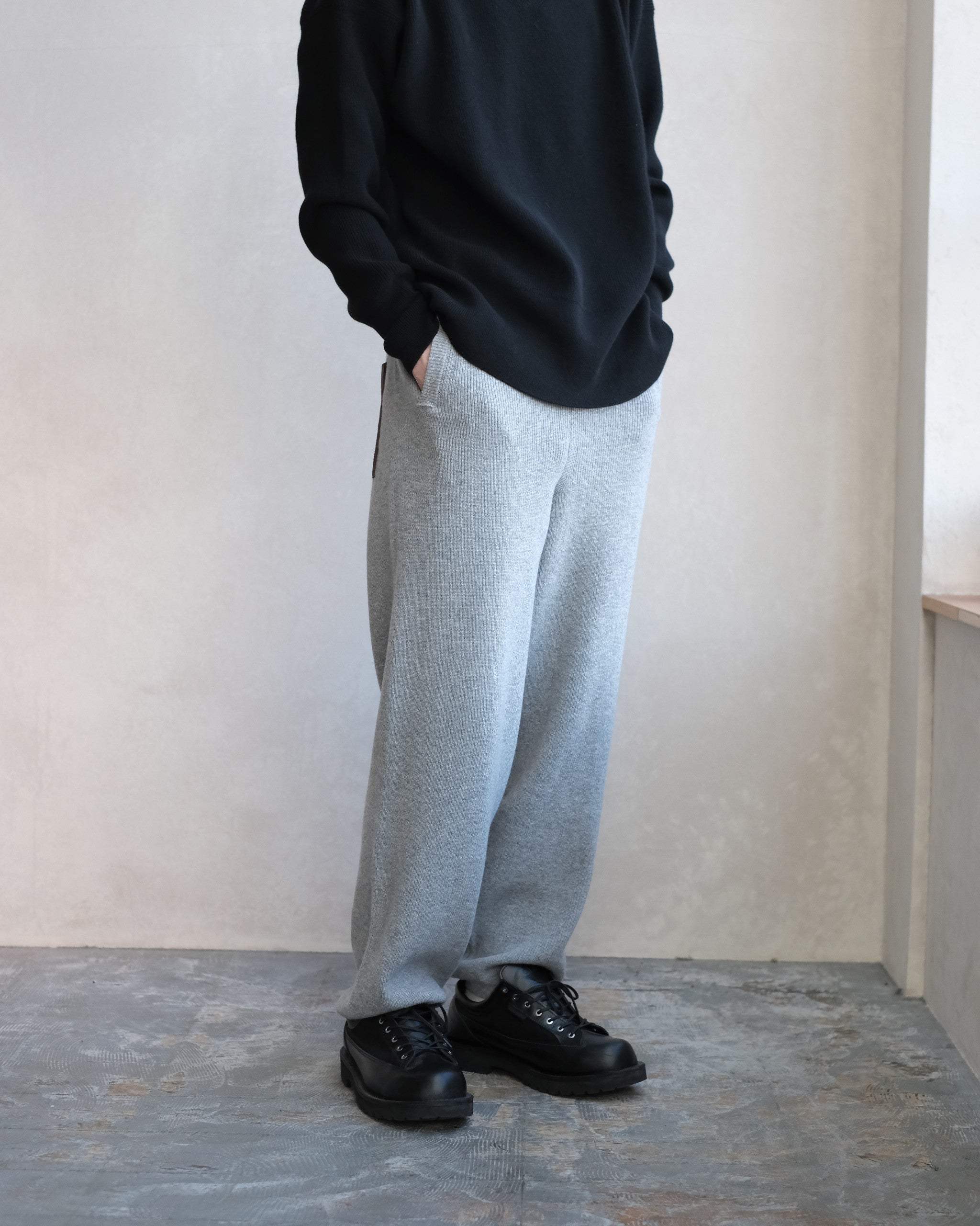 oira KNIT PANTS GRY (IFNP01) | koto